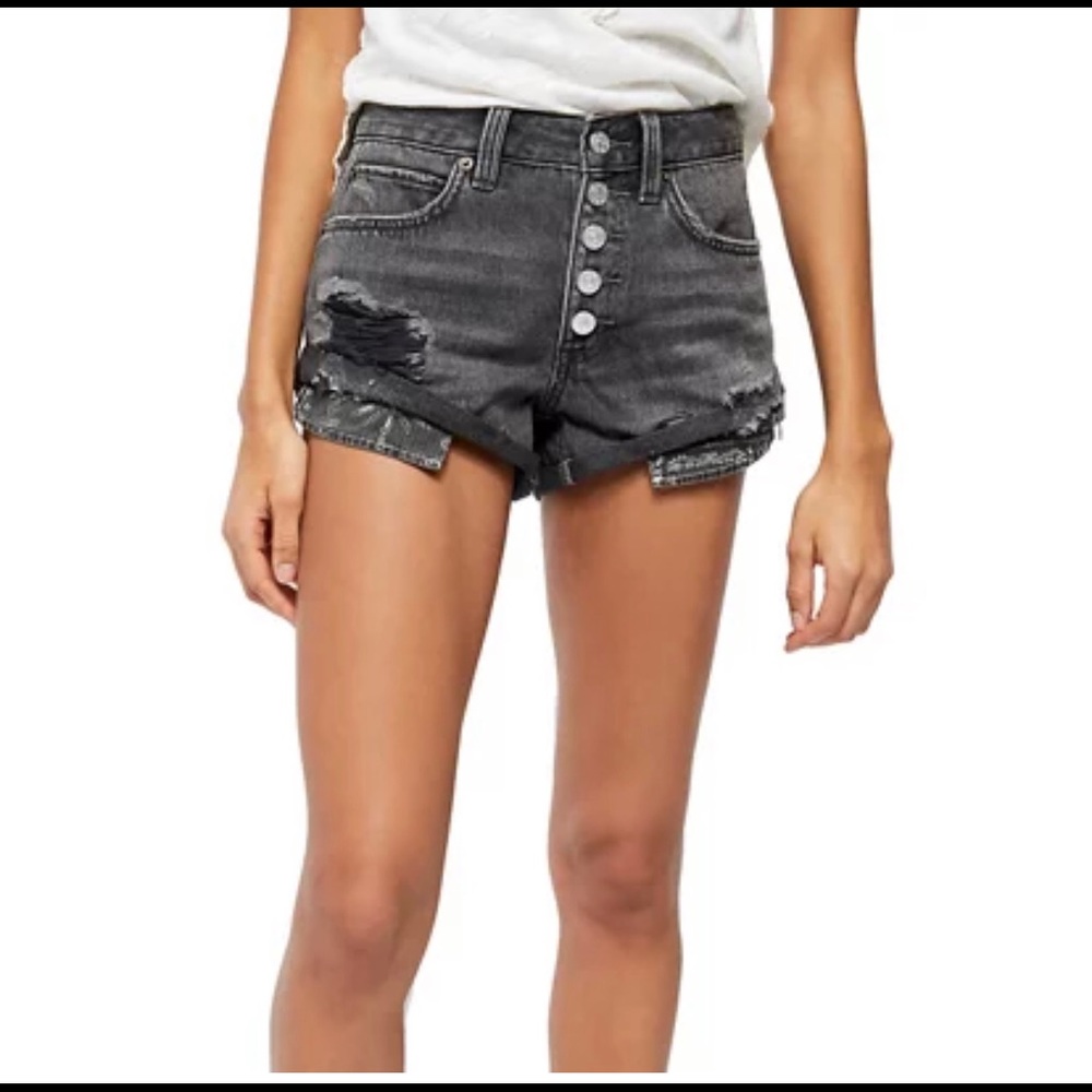 Free people Jean shorts